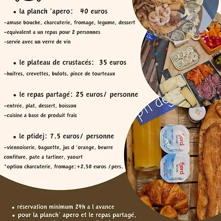 Guest house Le13depic, Gite, Spa, Sauna, Piscine, Massage, Repas, Adult Only